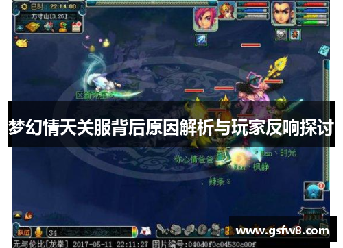 梦幻情天关服背后原因解析与玩家反响探讨