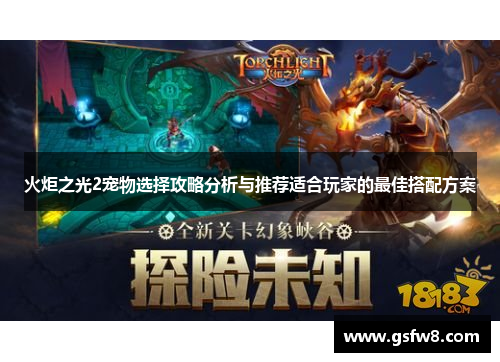 火炬之光2宠物选择攻略分析与推荐适合玩家的最佳搭配方案